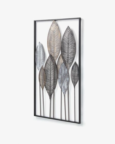 Panel mural Leaves  52,5 x 95 cm