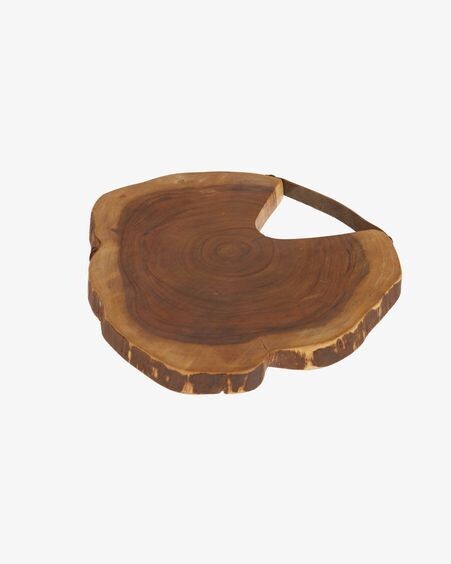 Tabla de servir redonda Ledy madera maciza acacia