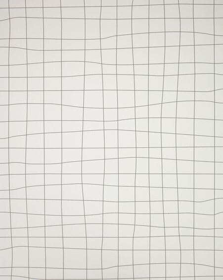 Papel pintado Saori blanco con estampado de cuadros gris 10 x 0,53 m FSC MIX Credit