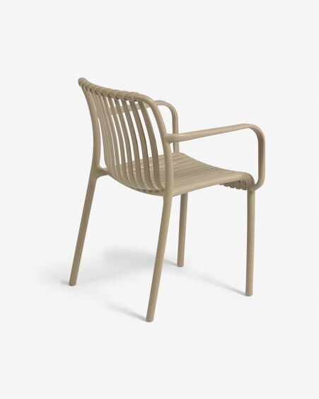 Silla de exterior Isabellini beige