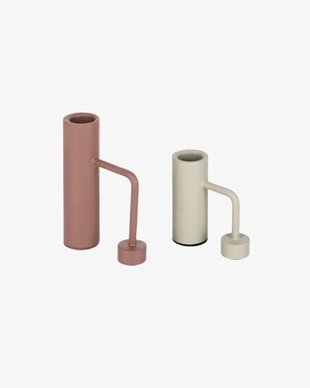 Set Shania de 2 candelabros