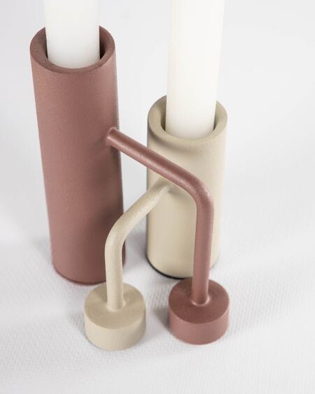 Set Shania de 2 candelabros