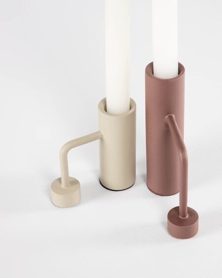 Set Shania de 2 candelabros