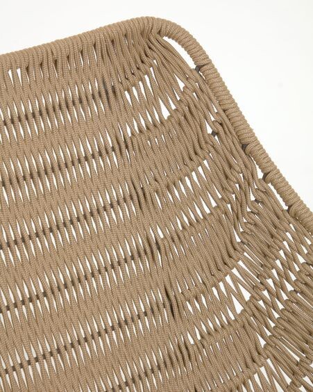 Butaca Abeli de cuerda beige