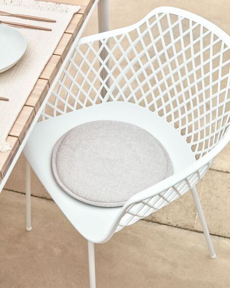 Silla de exterior Quinn blanco