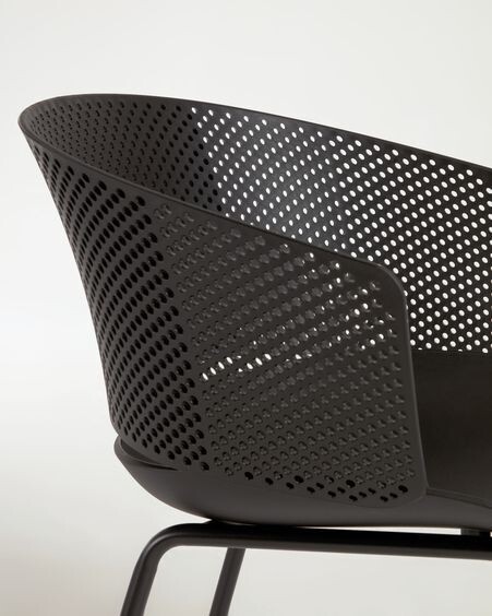 Silla 100% de exterior Yeray negro