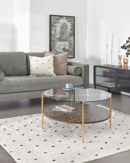 Mesa de centro Kamilah Ø 84 cm
