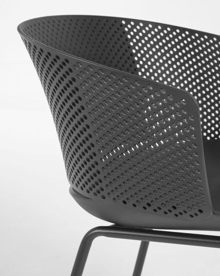 Silla 100% de exterior Yeray negro