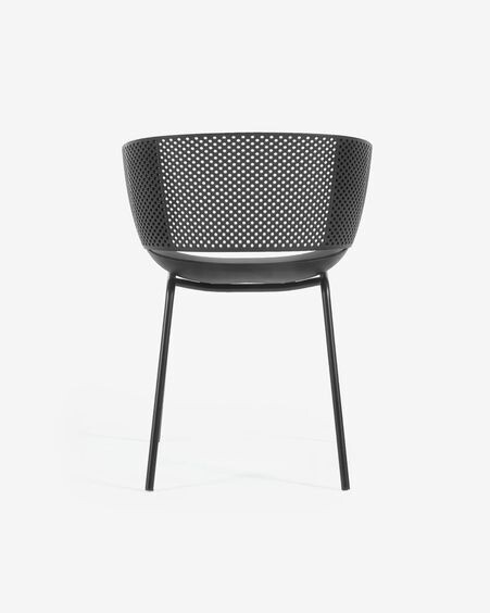 Silla 100% de exterior Yeray negro