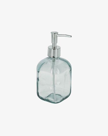 Dispensador de jabón Trella de vidrio transparente 100% reciclado