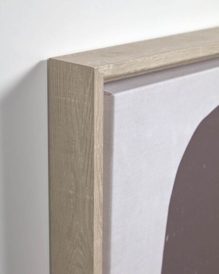 Cuadro Gara 50 x 70 cm gris