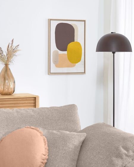 Cuadro Gara 50 x 70 cm gris