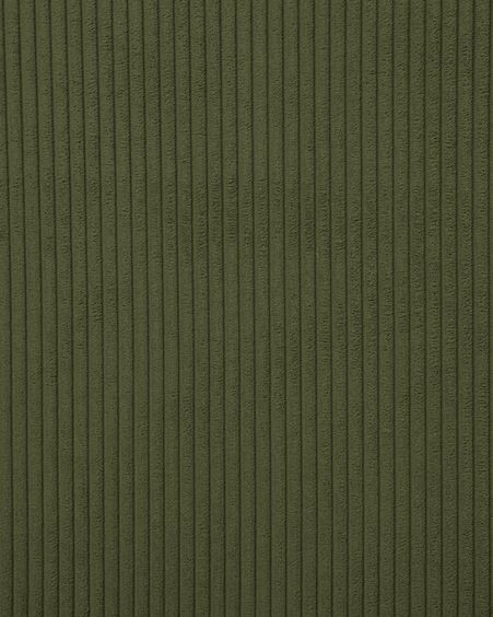 Sofá rinconero Blok 4 plazas pana gruesa verde 320 x 230 cm