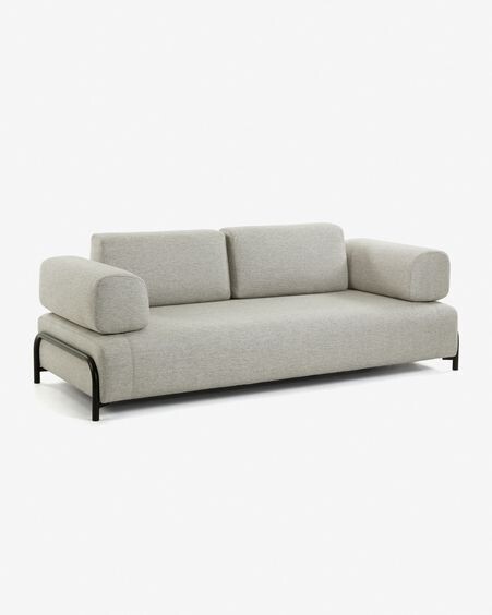 Sofá Compo 3 plazas beige 232 cm