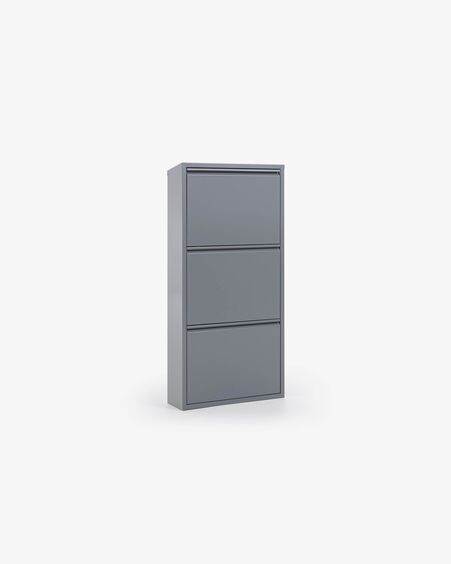 Zapatero Ode 50 x 103 cm 3 puertas gris