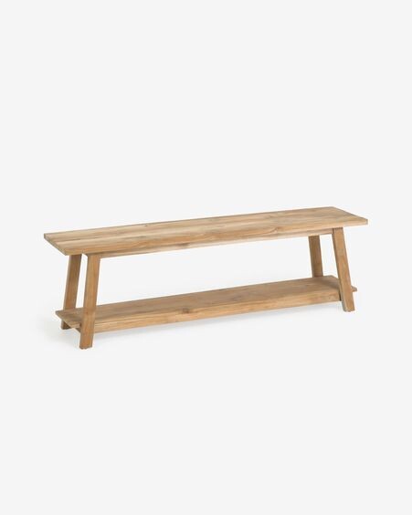 Banco Safara madera maciza de teca reciclada 150 cm