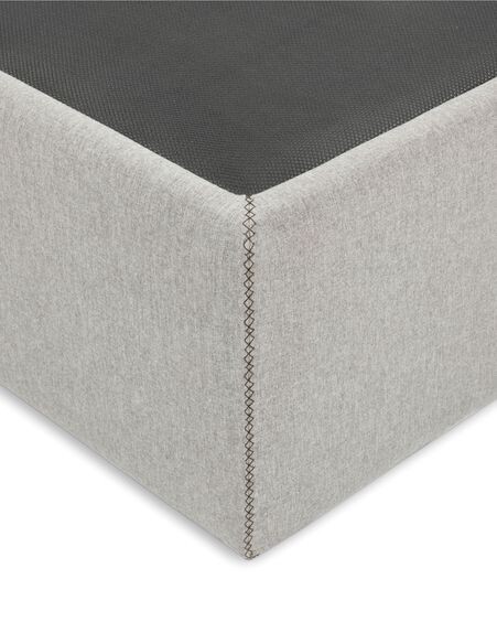 Canapé abatible Matters gris 150 x 190 cm