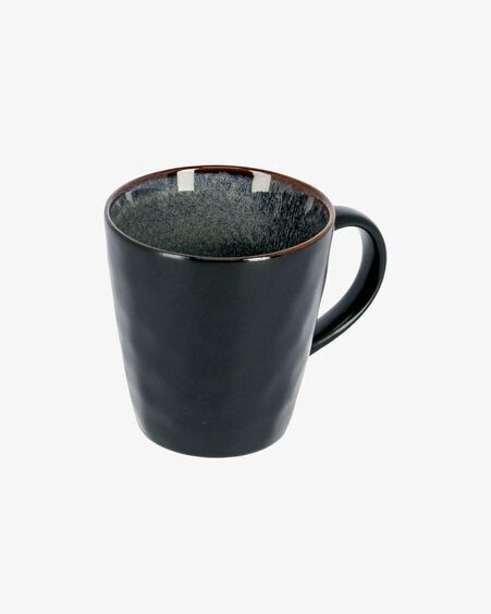 Taza Odile de cerámica azul oscuro