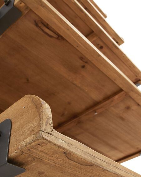Estantería Mobela de madera maciza de abeto 86 x 200 cm