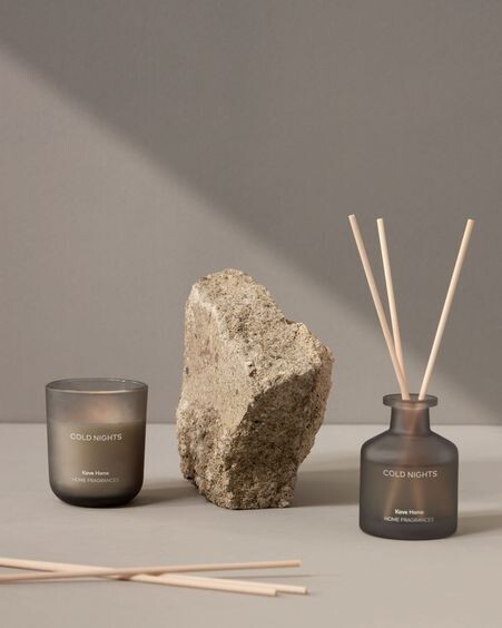 Vela aromática Cold Nights gris 65 gr