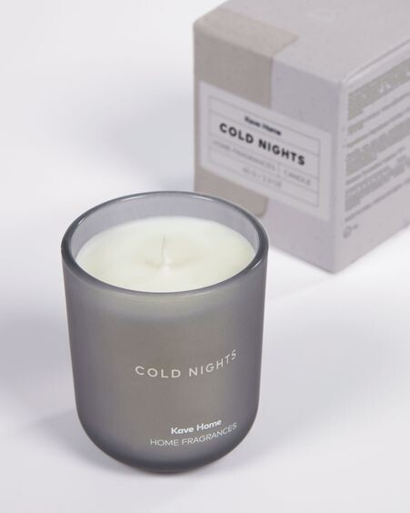 Vela aromática Cold Nights gris 65 gr