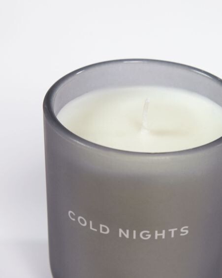 Vela aromática Cold Nights gris 65 gr