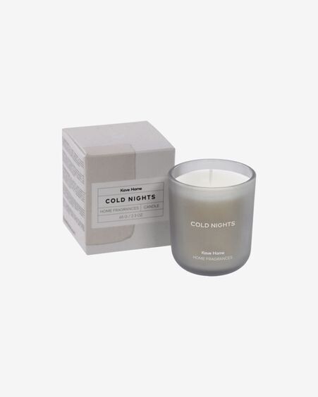 Vela aromática Cold Nights gris 65 gr