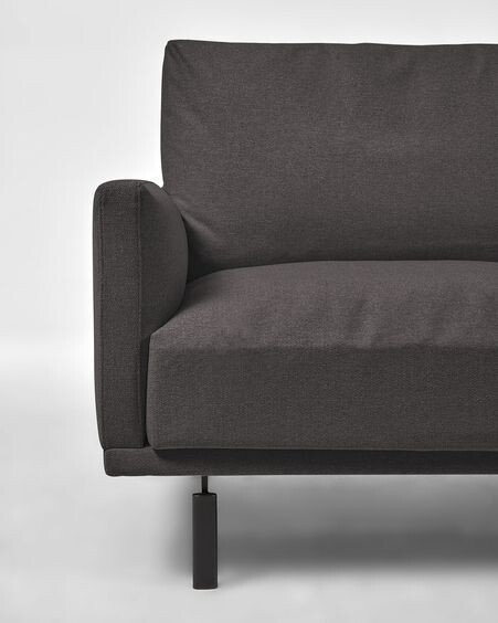Sofá Galene 3 plazas gris 214 cm