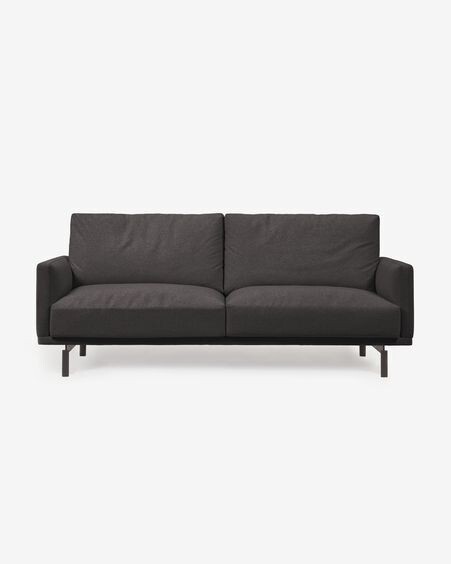 Sofá Galene 3 plazas gris 214 cm