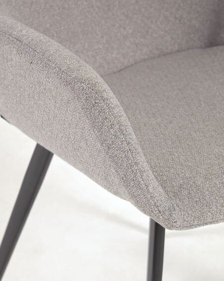 Silla Nadya gris claro