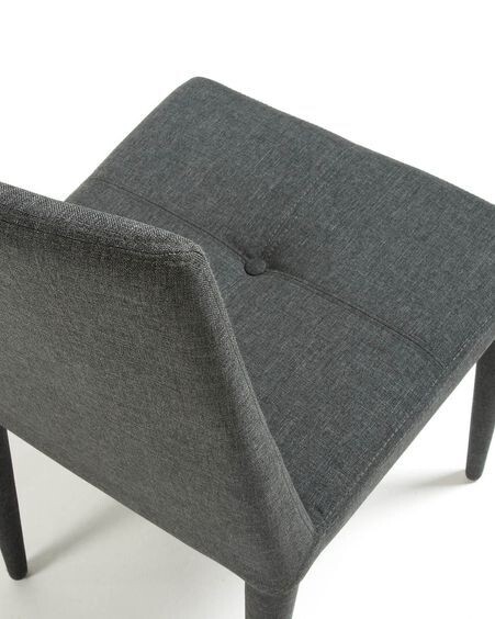 Silla Cust gris oscuro