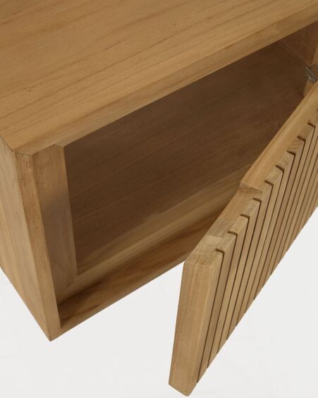 Mueble de baño Taciana de madera maciza de teca 60 x 40 m