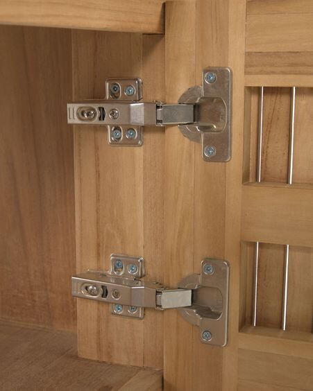 Mueble de baño Taciana de madera maciza de teca 60 x 40 m