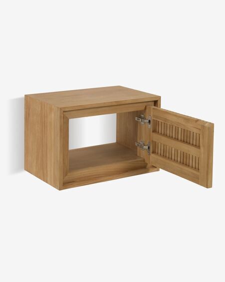 Mueble de baño Taciana de madera maciza de teca 60 x 40 m