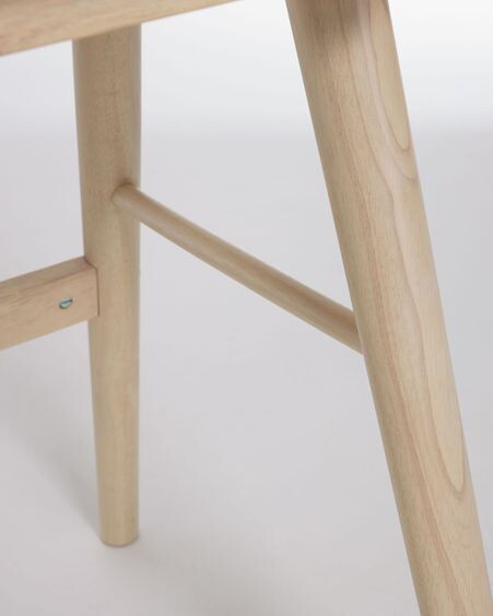 Escritorio Curie madera maciza caucho 120 x 60 cm