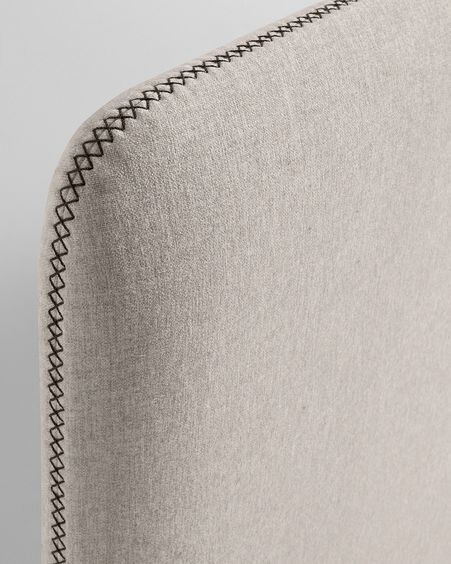 Funda cabecero Dyla beige 108 x 76 cm