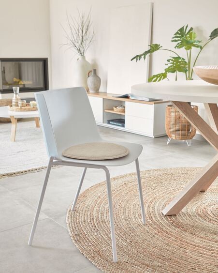 Silla Hannia blanco