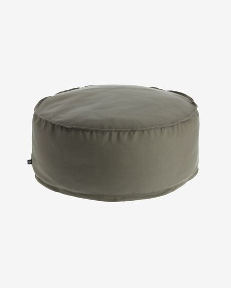 Puf redondo Nedra Ø 70 cm verde