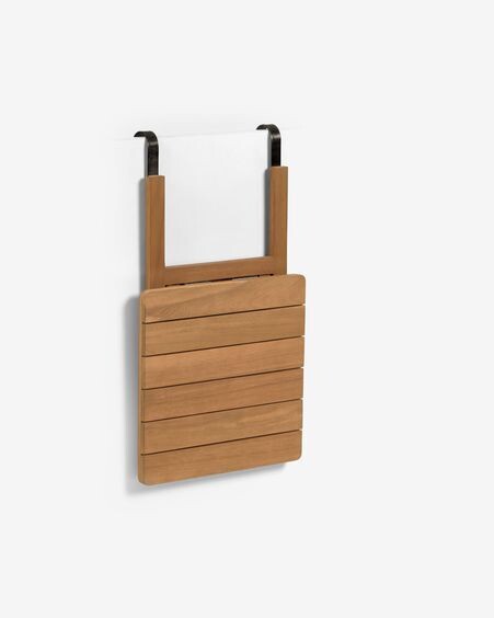 Mesa plegable de balcón Amarilis madera maciza acacia 40 x 42 cm FSC 100%