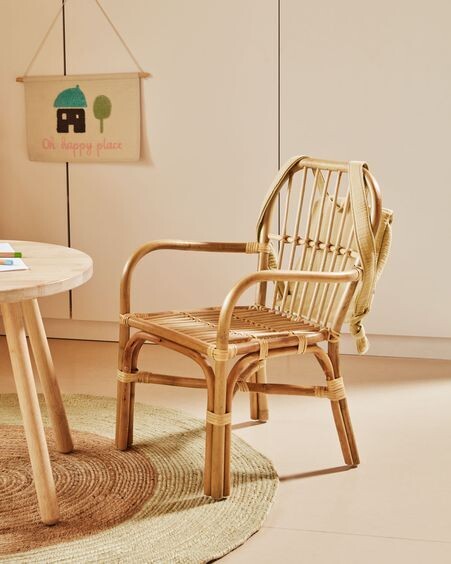 Silla infantil Marzieh de ratán