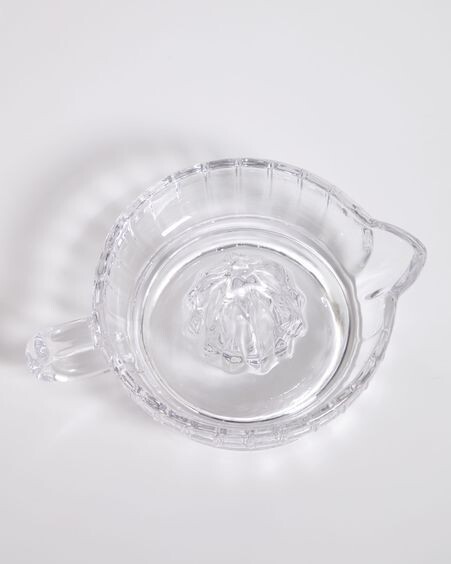 Exprimidor Odena de vidrio transparente