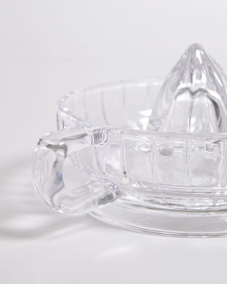 Exprimidor Odena de vidrio transparente