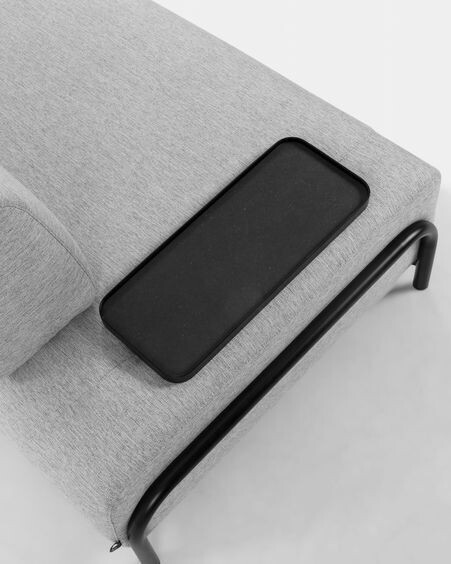 Módulo Compo 3 plazas gris claro 232 cm