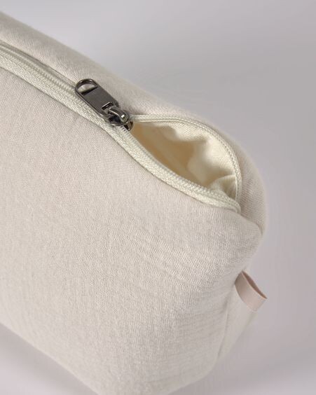 Neceser Breisa 100% algodón orgánico (GOTS) beige