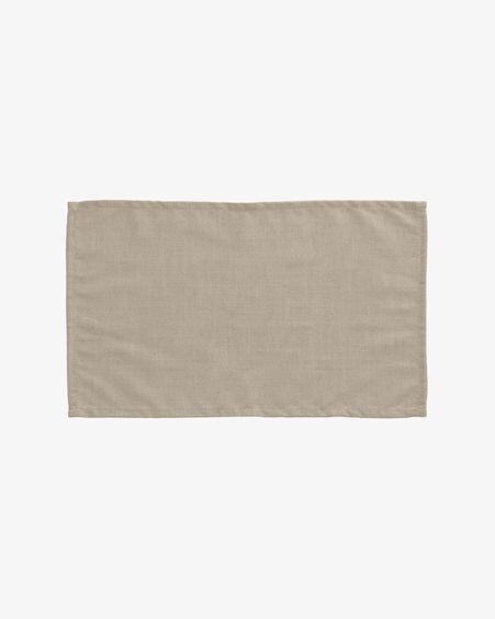 Set Samay de 4 manteles individuales beige