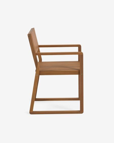 Silla de exterior Emili de madera maciza acacia FSC 100%