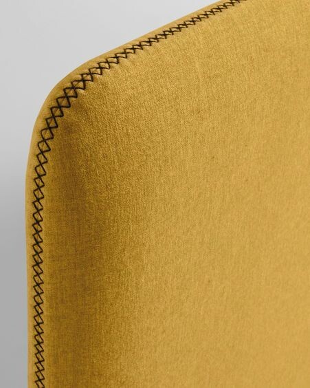 Funda cama Dyla mostaza 160 x 200 cm