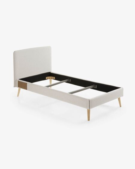 Funda cama Dyla beige 90 x 190 cm