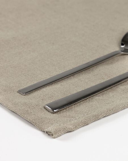 Set Samay de 4 manteles individuales beige
