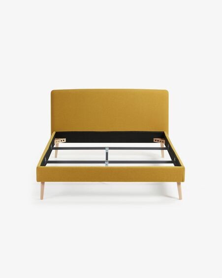 Funda cama Dyla mostaza 160 x 200 cm